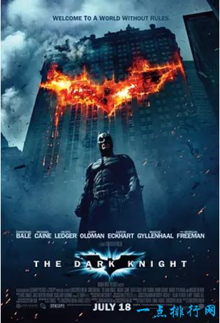 《蝙蝠侠：黑暗骑士》 北美总票房：$533,345,358 