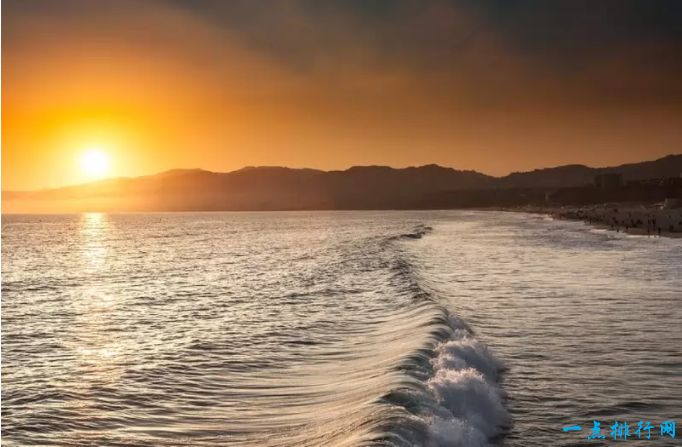 世界十大最佳海滩城市排行榜：加利福尼亚州圣莫尼卡