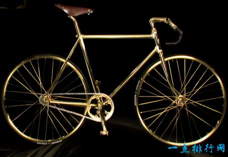 Aurumania水晶版黄金自行车- 114,400美元