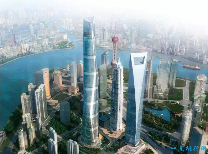 上海中心大厦632米