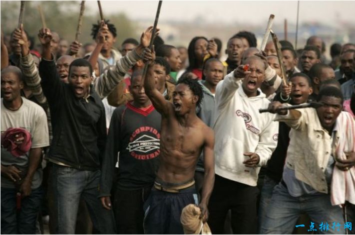 世界十大暴力城市之一：南非开普敦