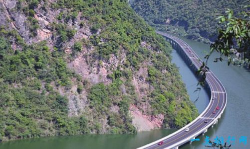 最美水上公路，古昭公路，湖北省兴山县古夫镇