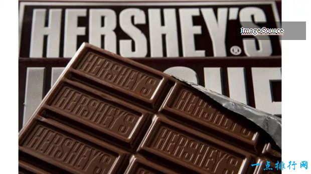 世界十大巧克力品牌之一：好时巧克力