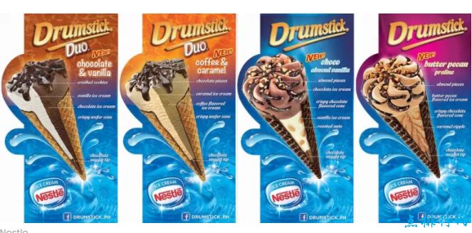 全球十大冰淇淋品牌之一：雀巢