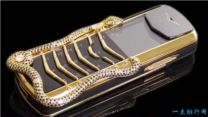 Vertu钻石眼镜蛇手机 31万美元