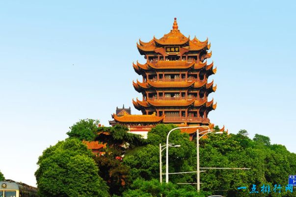 中国古代四大名楼之一黄鹤楼 
