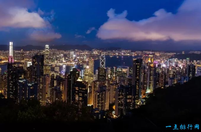 世界十大最佳海滩城市排行榜：中国香港