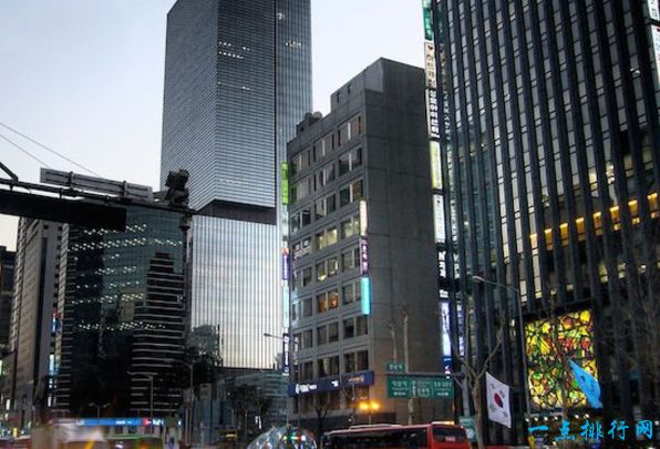 快乐的城市韩国首都首尔