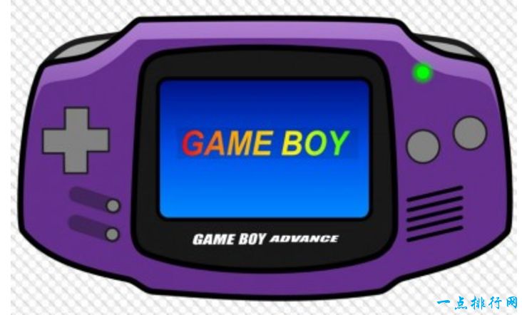 世界十大畅销游戏机：GBA