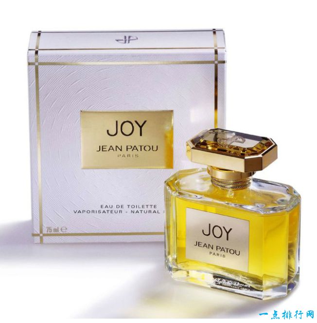 世界十大最贵的香水排行榜：JOY喜悦香水 - 每盎司800美元