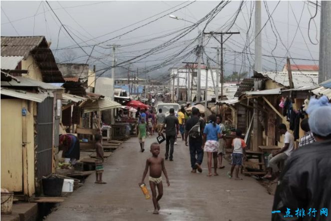 几内亚 人均GDP为539.62美元