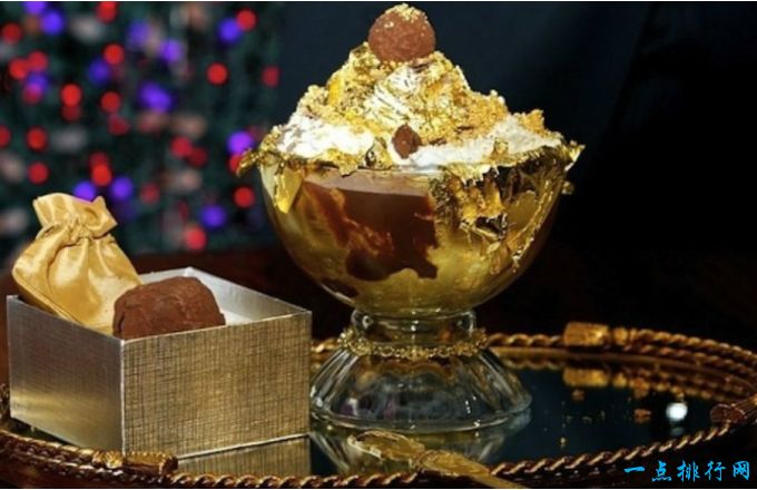 法国高级巧克力冰淇淋圣代——2.5万美元
