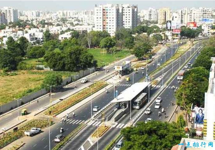 印度十大最佳城市排行榜：古吉拉特邦的艾哈迈达巴德