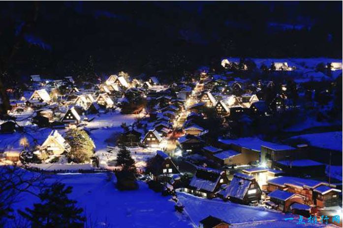 世界十大最美丽的城镇排行榜：日本白川乡
