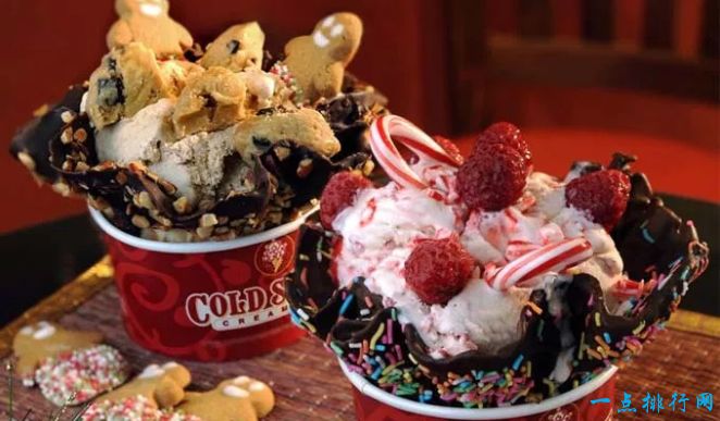 全球十大冰淇淋品牌之一：酷圣石
