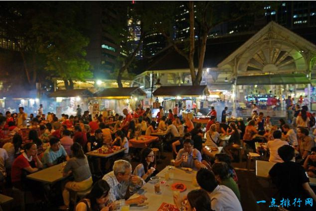 世界上最拥挤的城市排行榜：新加坡 10200人/平方公里