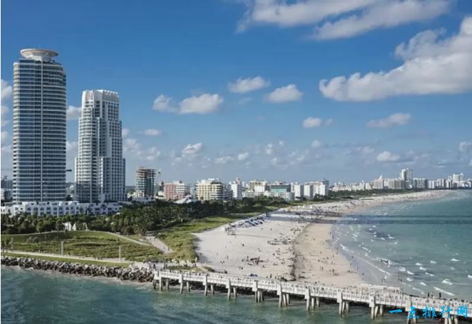 世界十大最佳海滩城市排行榜：美国佛罗里达州迈阿密海滩