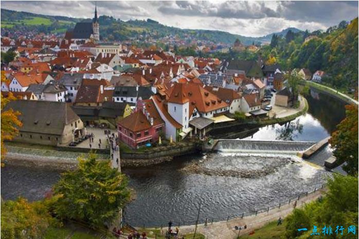 世界十大最美丽的城镇排行榜：捷克共和国波西米亚的童话小镇
