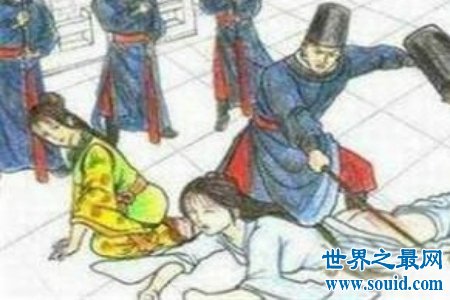【图】打板子也称杖刑 是我国古代较为常见的一种刑罚