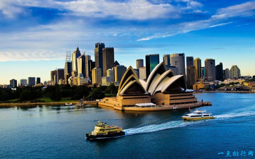 世界十大最昂贵的城市排行榜：澳大利亚悉尼