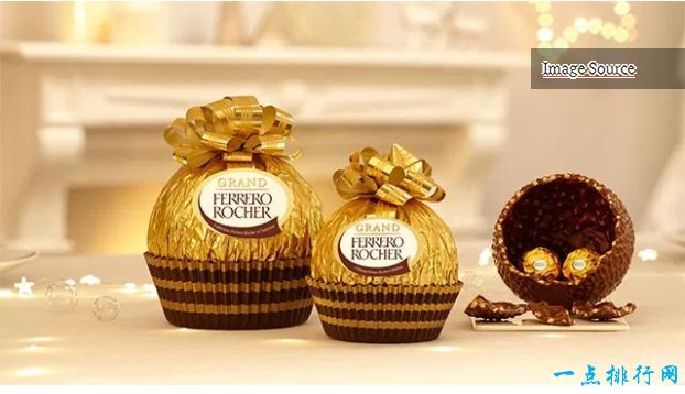 世界十大巧克力品牌之一：费列罗巧克力