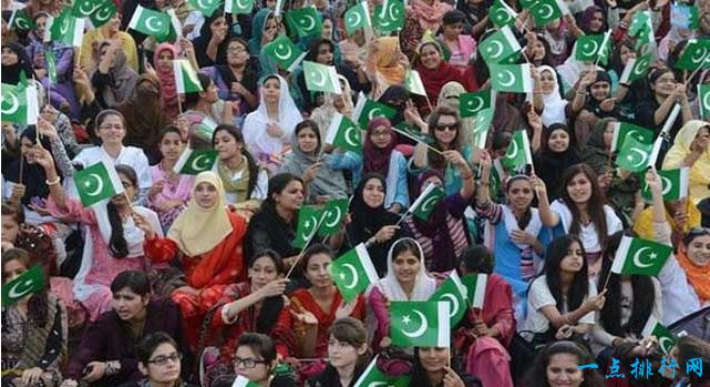 世界上人口最多的国家前十名：巴基斯坦伊斯兰共和国