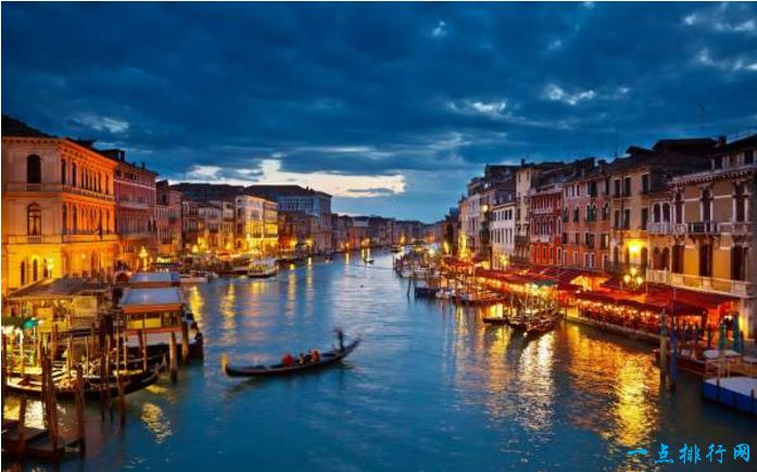 世界十大最美丽的城镇排行榜：意大利威尼斯