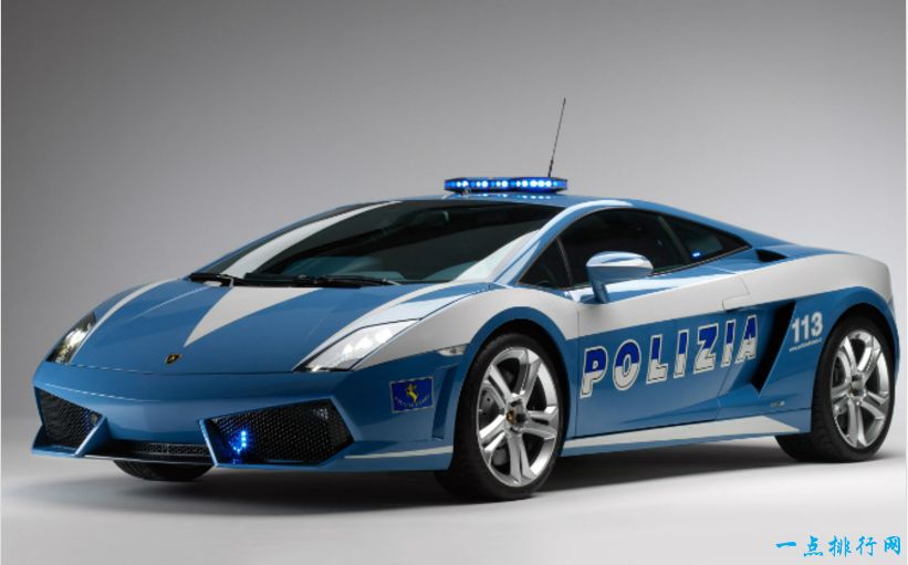 世界十大最贵的警车排行榜：兰博基尼加拉多 230000美元