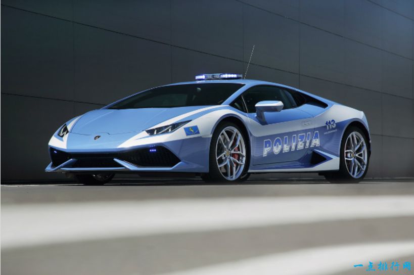 世界十大最贵的警车排行榜：兰博基尼Huracan 250000美元