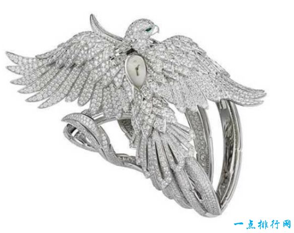 卡地亚秘密手表的“凤凰”装饰——280万美元