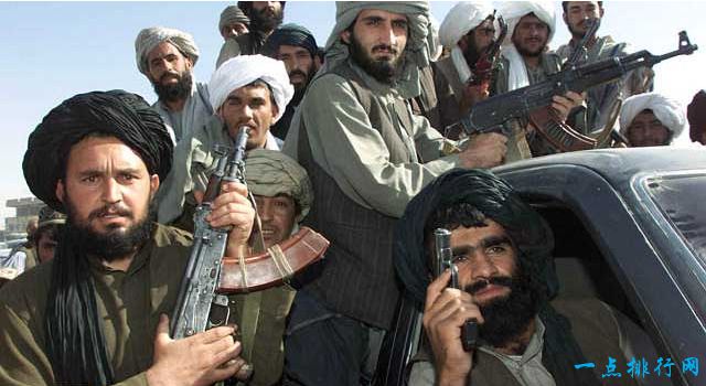 世界十大恐怖组织之一：塔利班