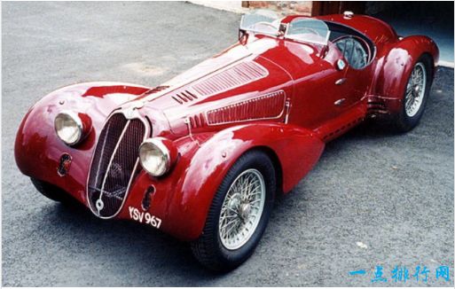 1937年阿尔法罗密欧8C 2900 - > 407万美元