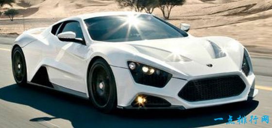 Zenvo ST1 最高速度:每小时233英里