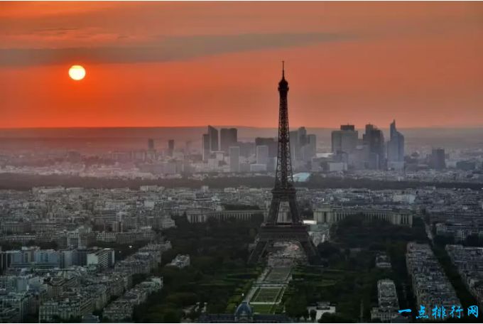 世界十大最美丽的城市：法国巴黎