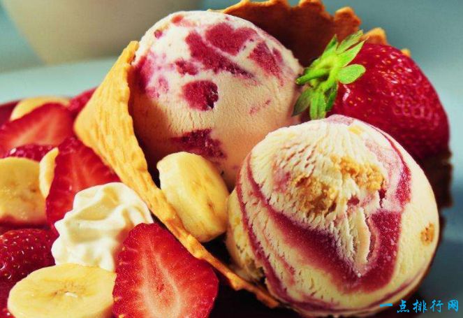 全球十大冰淇淋品牌之一：哈根达斯