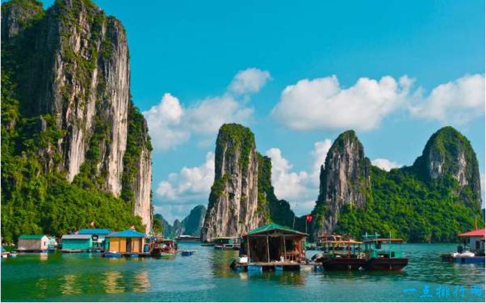 世界十大最美丽的城镇排行榜：越南下龙湾