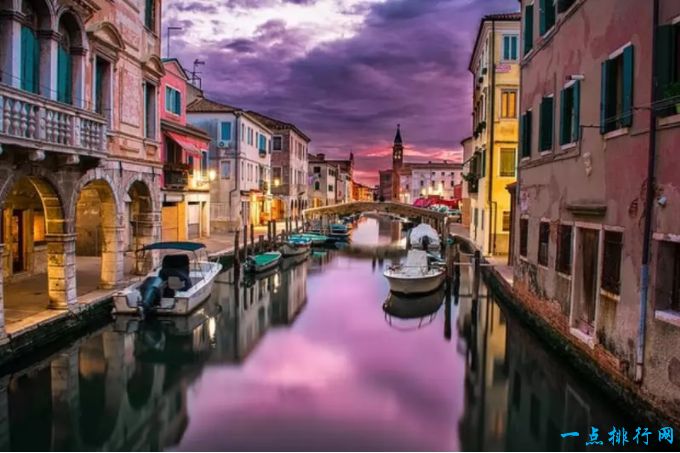 世界十大最美丽的运河城市：意大利威尼斯