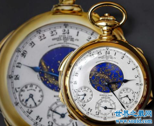2018最新十大世界上最贵的表 第一约合人民币3.