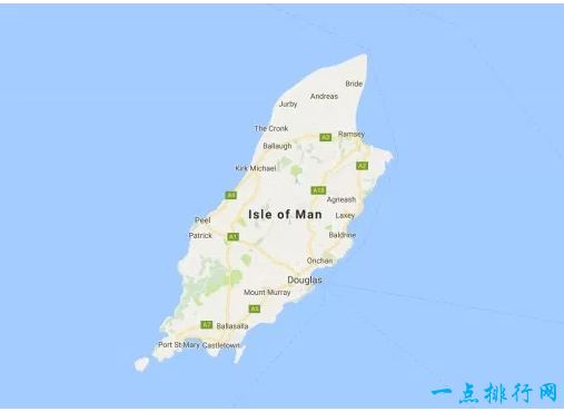 爱尔兰海岛 - （大概面积：220平方英里）