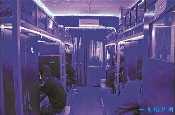 世界上最具科技范的大学寝室 黑科技打造太空舱