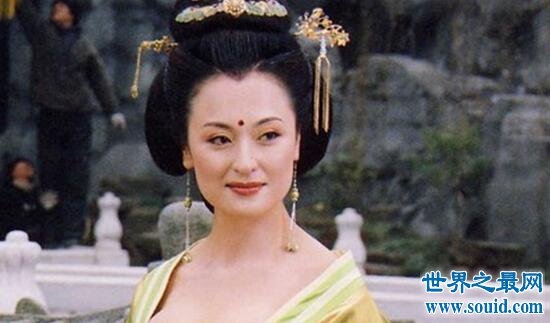 2003年王璐瑶在《大唐歌飞》中饰演的杨玉环.